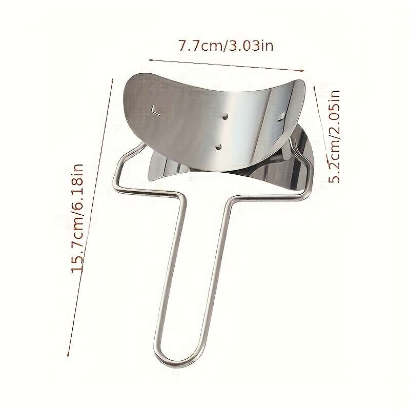 1pc Stainless Steel Dumpling Maker Round Dough Cutter and Dumpling Press DIY Kitchen Tool fo