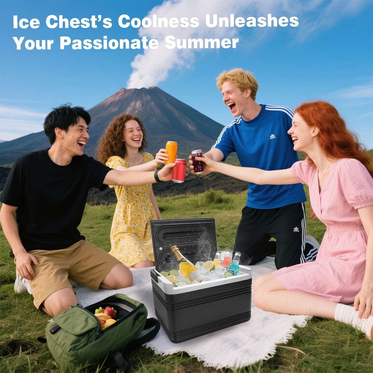 Refrigerator Capacity 8L Portable Ice Box