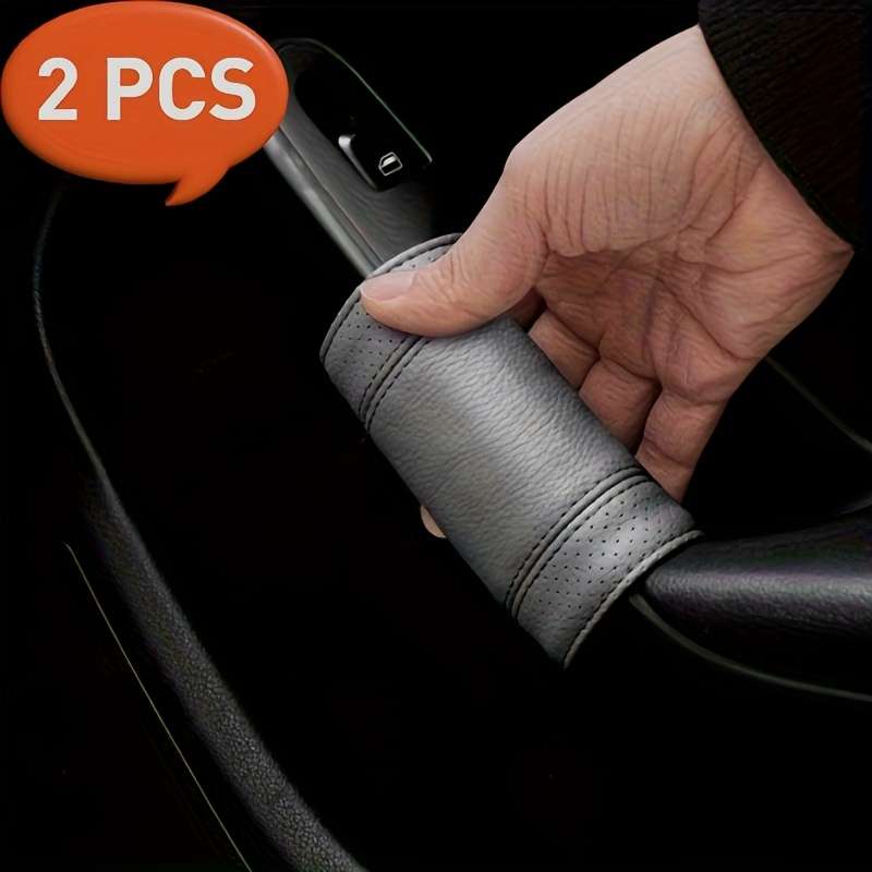 Car Interior Decor Color Gray 2Pc