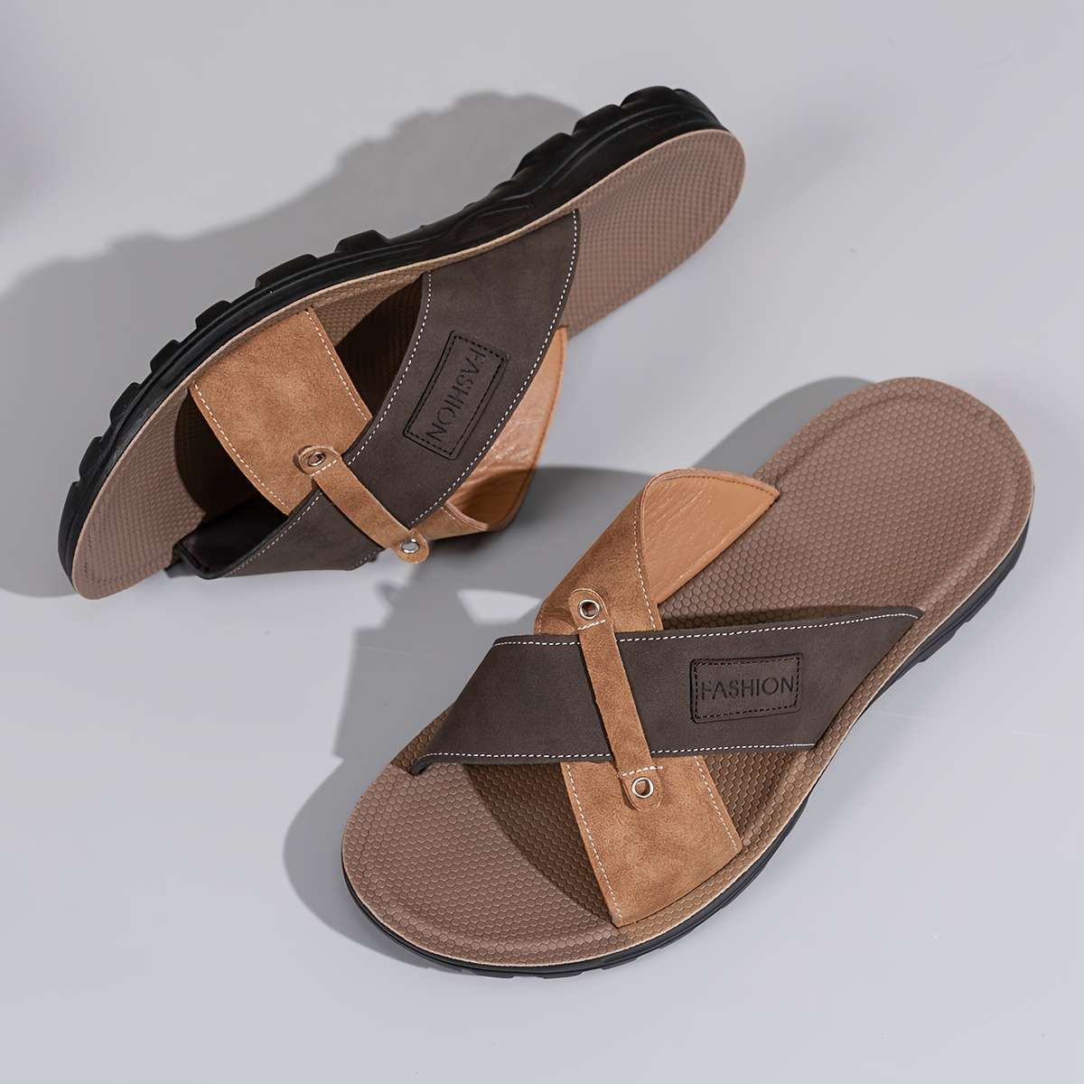 Sandals Color Dark Brown Size Uk 8