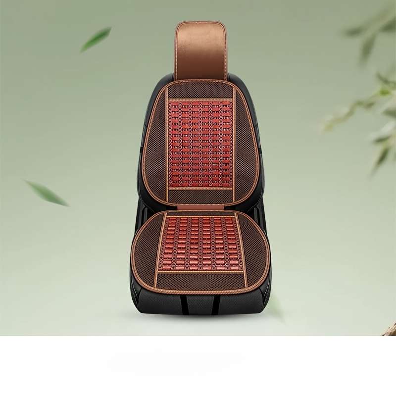 Car Seat Cushion  Brown Summer One Piece Lumbar Support Seat Cushion