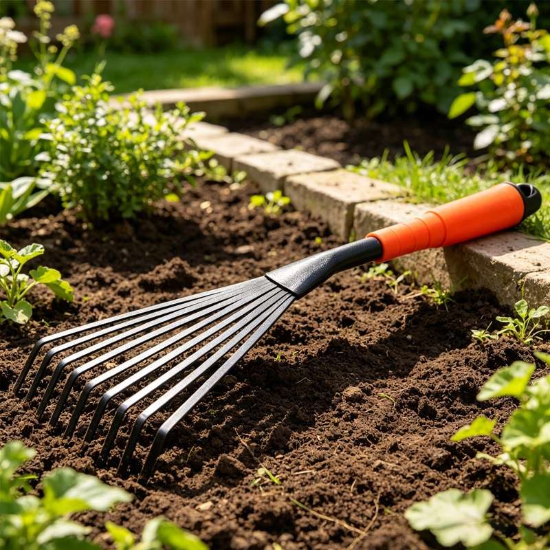 Garden Supplies Model Nine Claw Rake