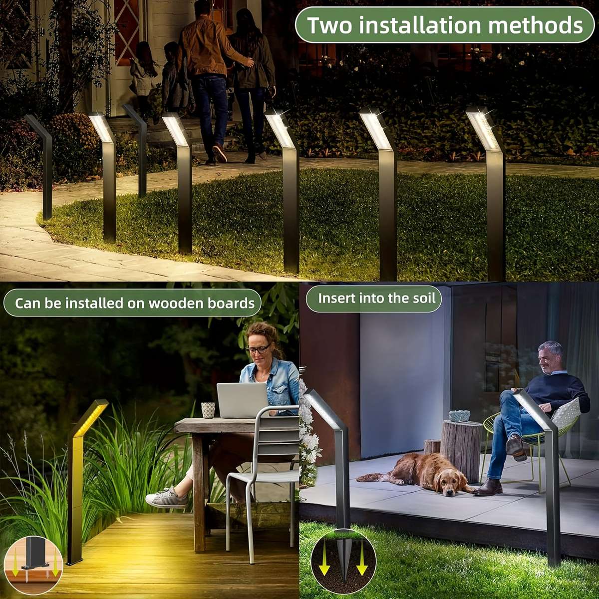 Solar Emergency Lights Quantity 2Pcs