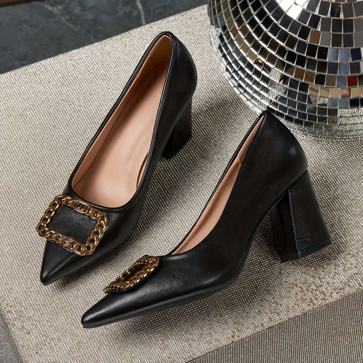 Women S High Heels Color Black Sizeuk 9