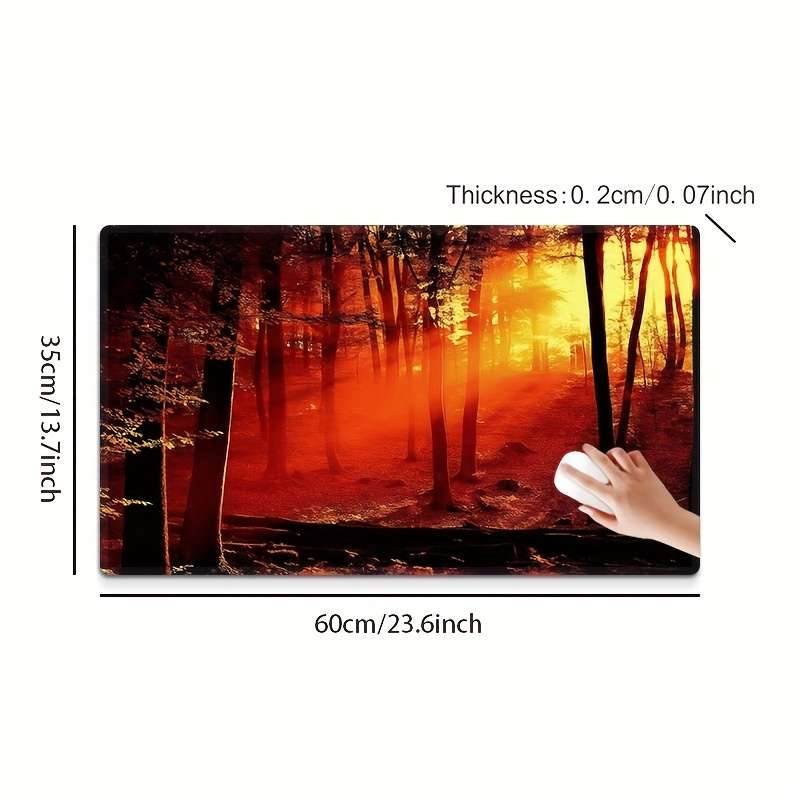 Mouse Pad Size 23.6X11.8Inch