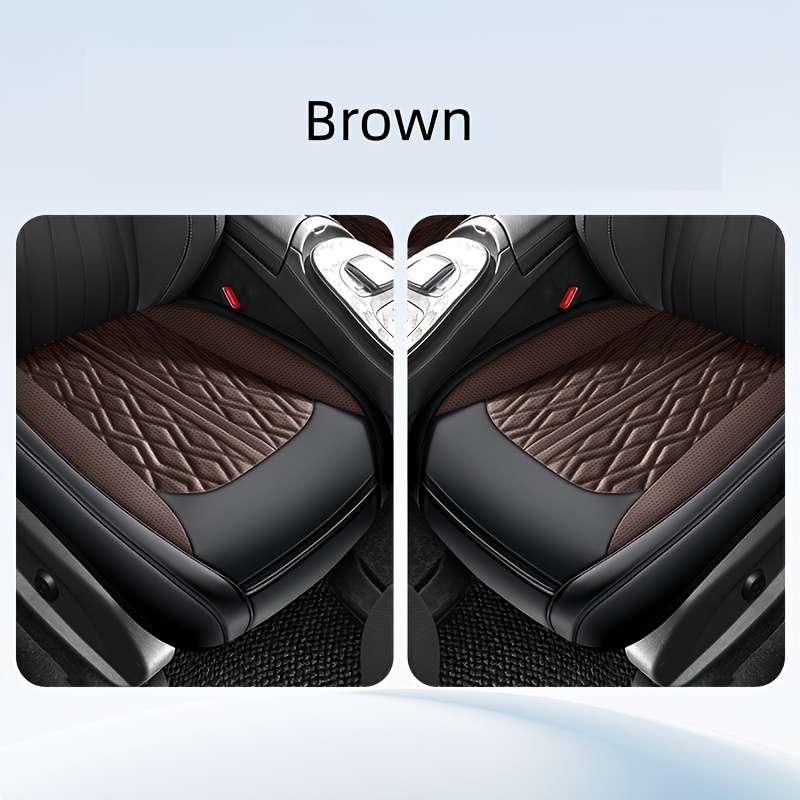 Car Seat Cushion Black Gray  Front Seat Cushions*2