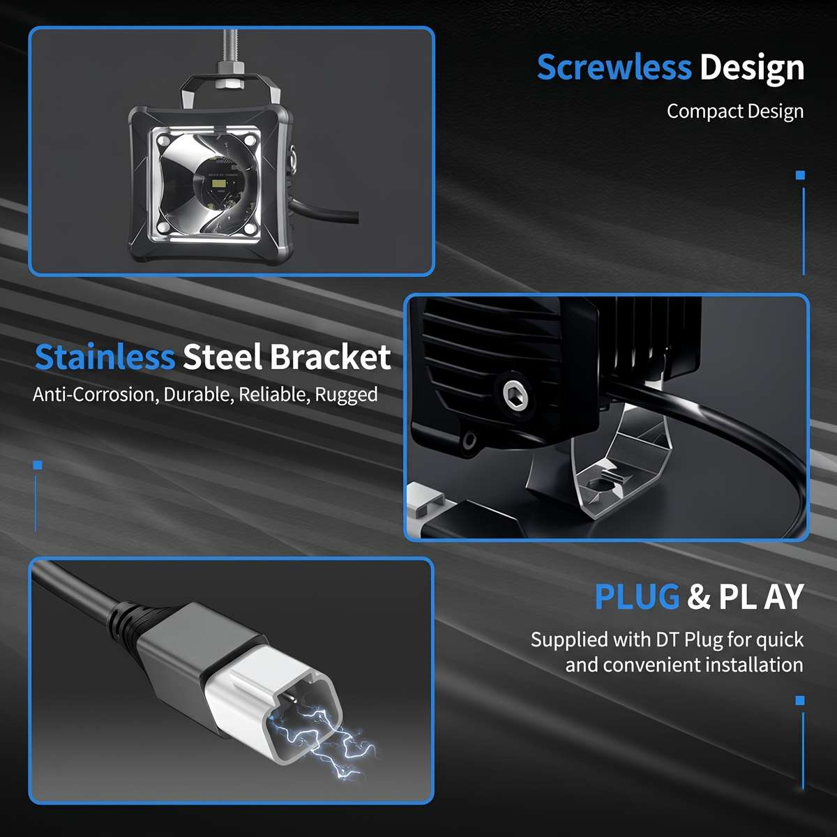 Car Lights Quantity 2Pcs