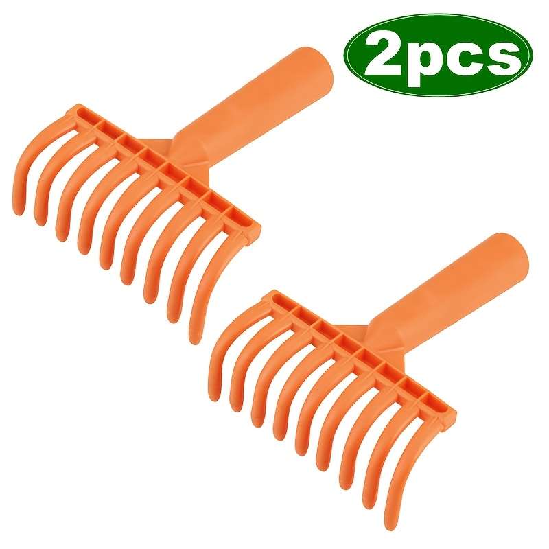 2Pcs Plastic Rake Nine Security Use