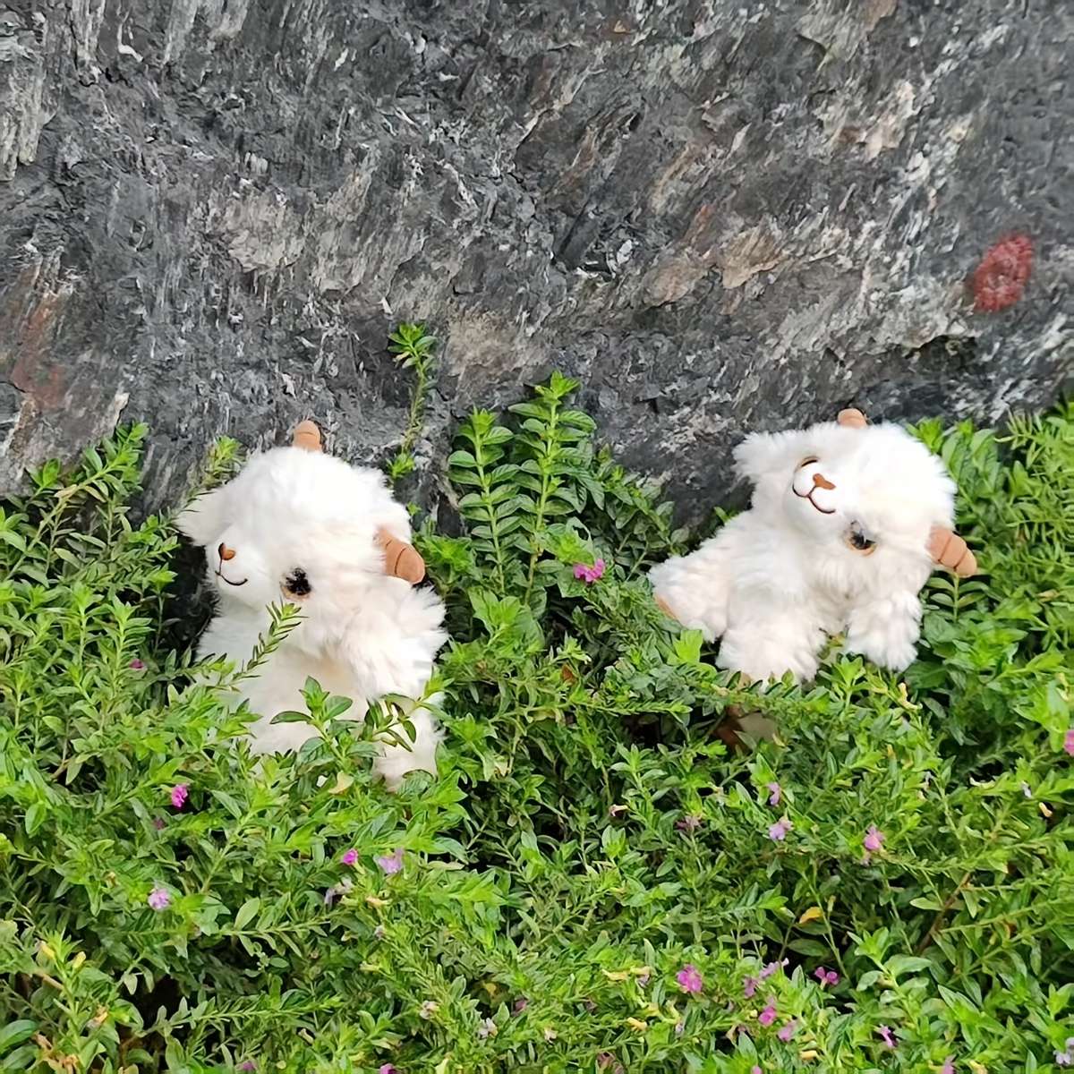 Plush Toyss Items Blue Alpaca