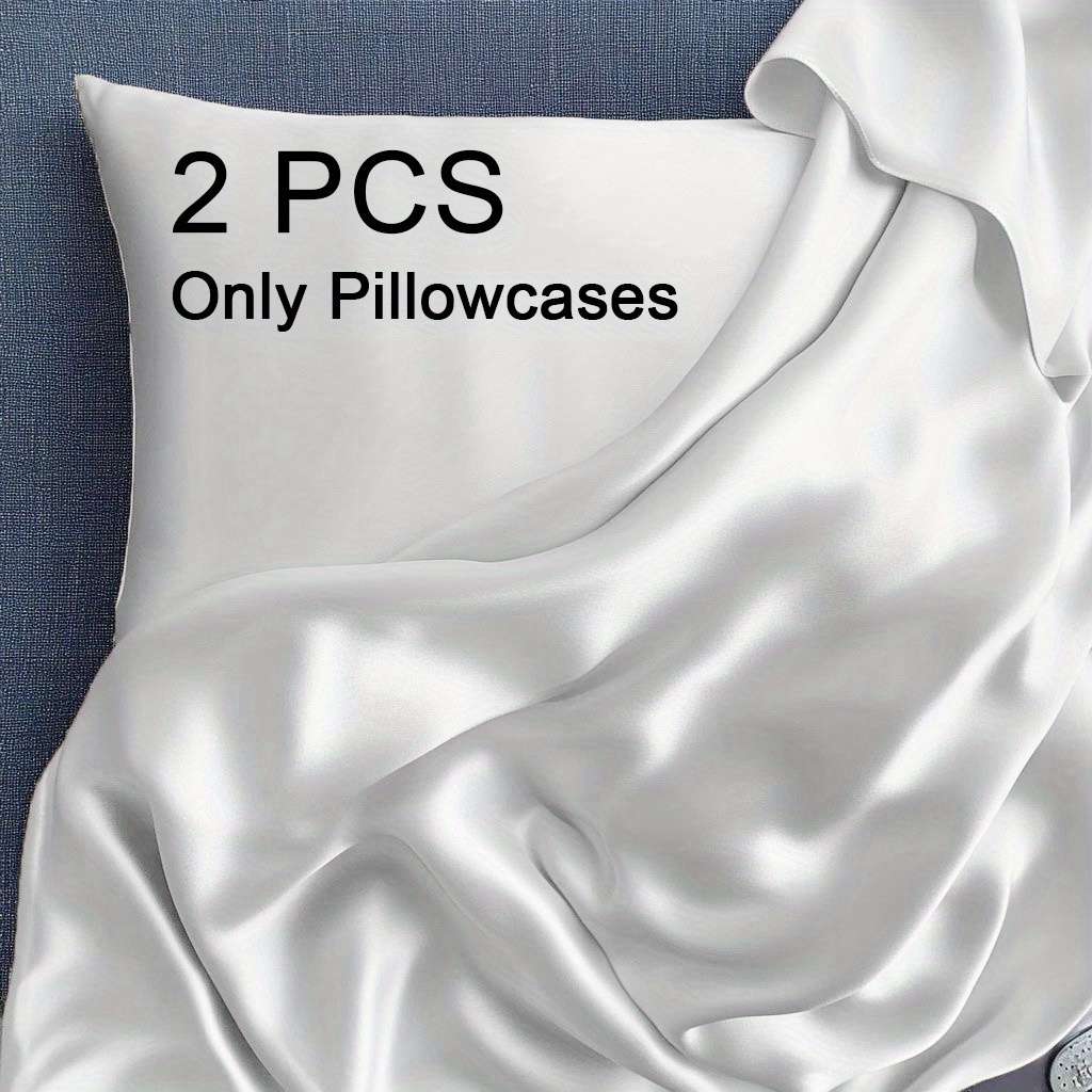 Satin Pillowcase Color 2 Pink Model2Pcs40.64*40.64Cm