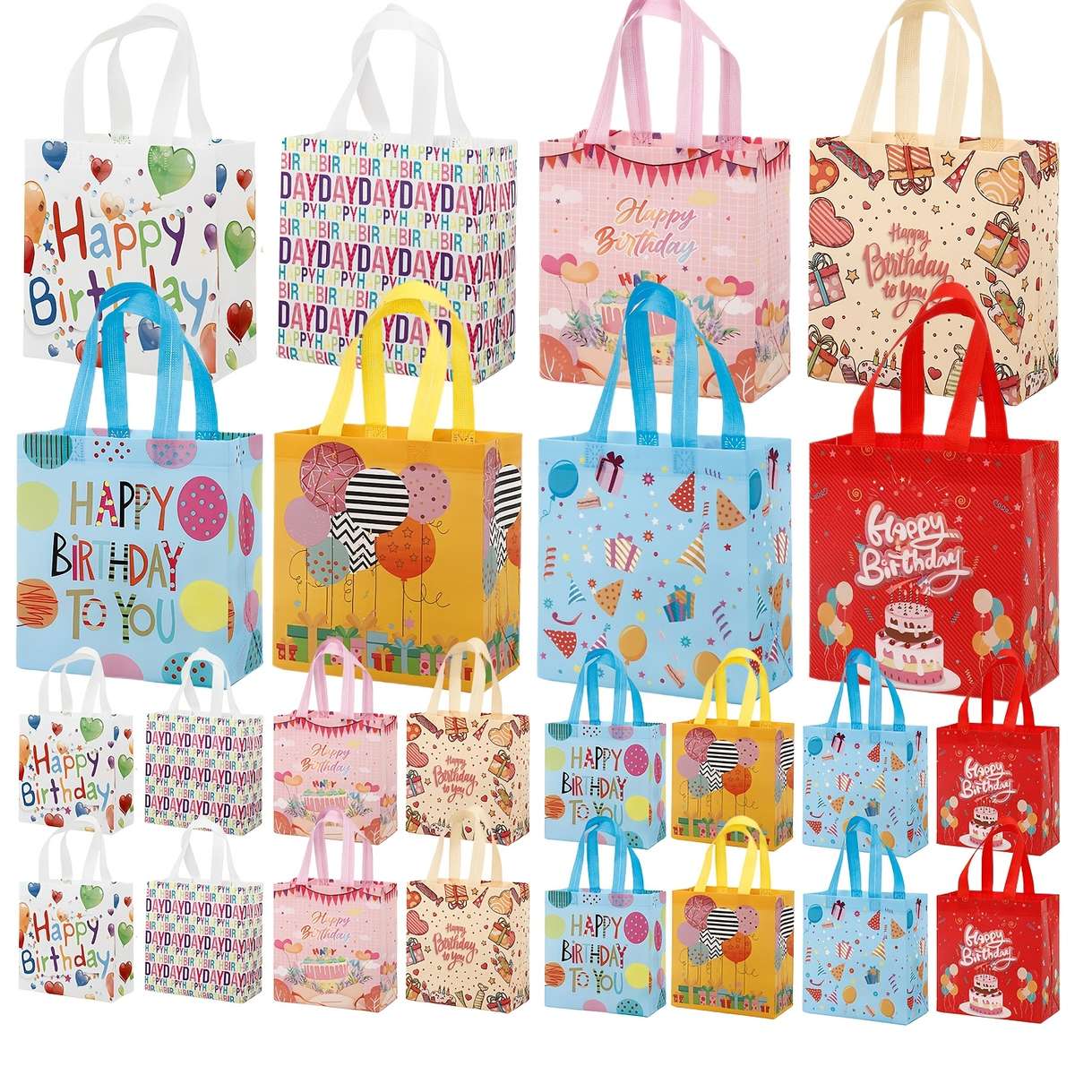 Gift Bags Quantity 24Pcs-Easter
