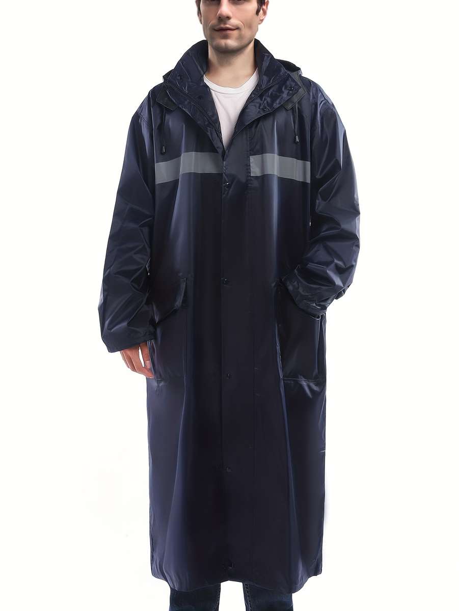 Raincoat Navy Color Size Uk L