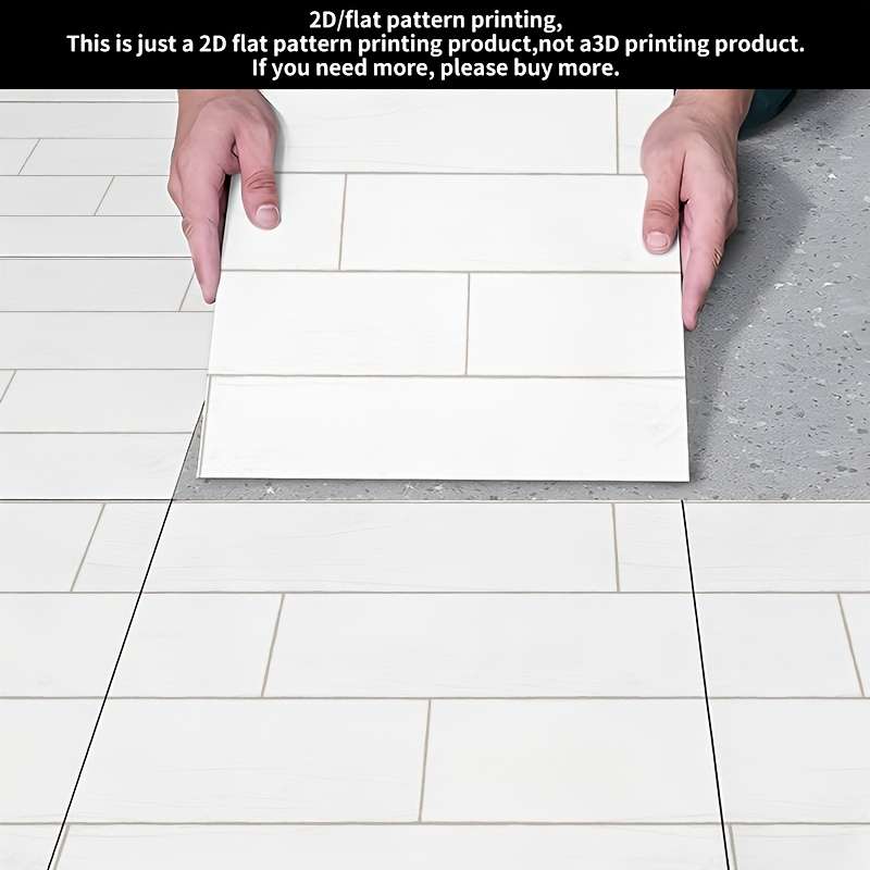 Self Adhesive Floor Stickers 11.8Inchx11.8Inch30X30Cm