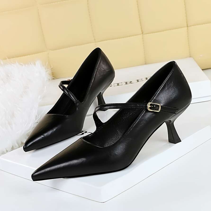 Women S High Heels Color Black Sizeuk 5