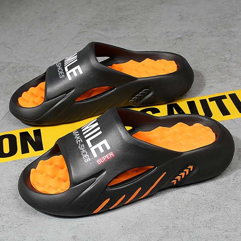 Sandals Color Black Orange Size Uk 6.5 7