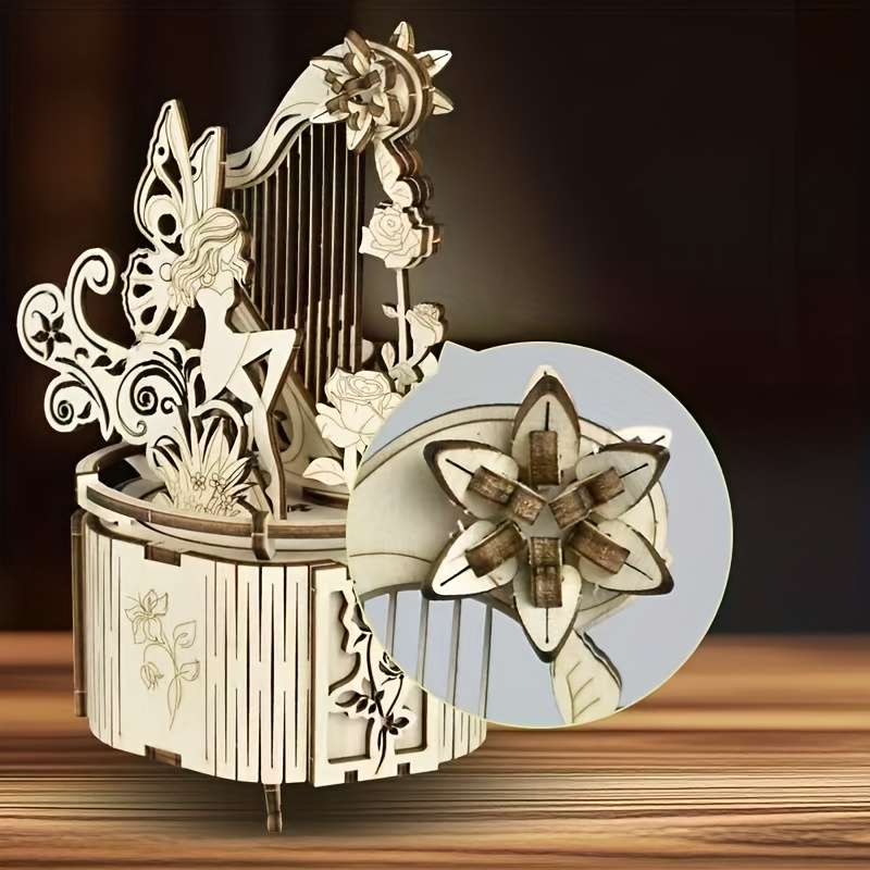 3D Puzzle Musical Instrument Model Items Rosary