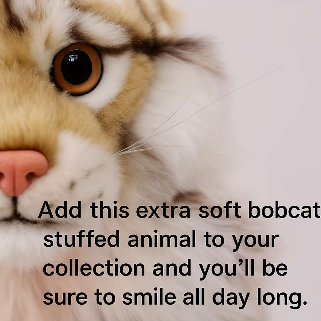 Plush Toyss Style 34.8cm Lynx