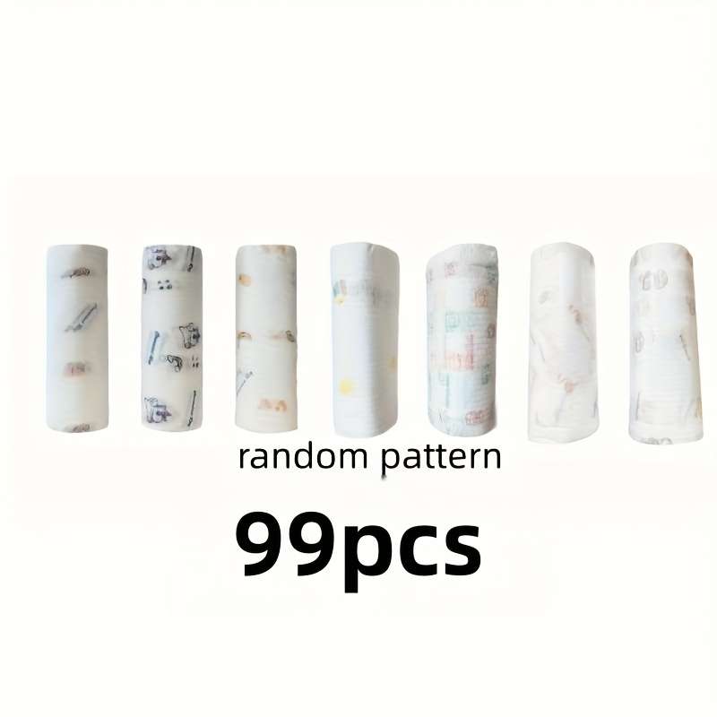 Rag Model 2 Rolls99 Sheets Random Pattern