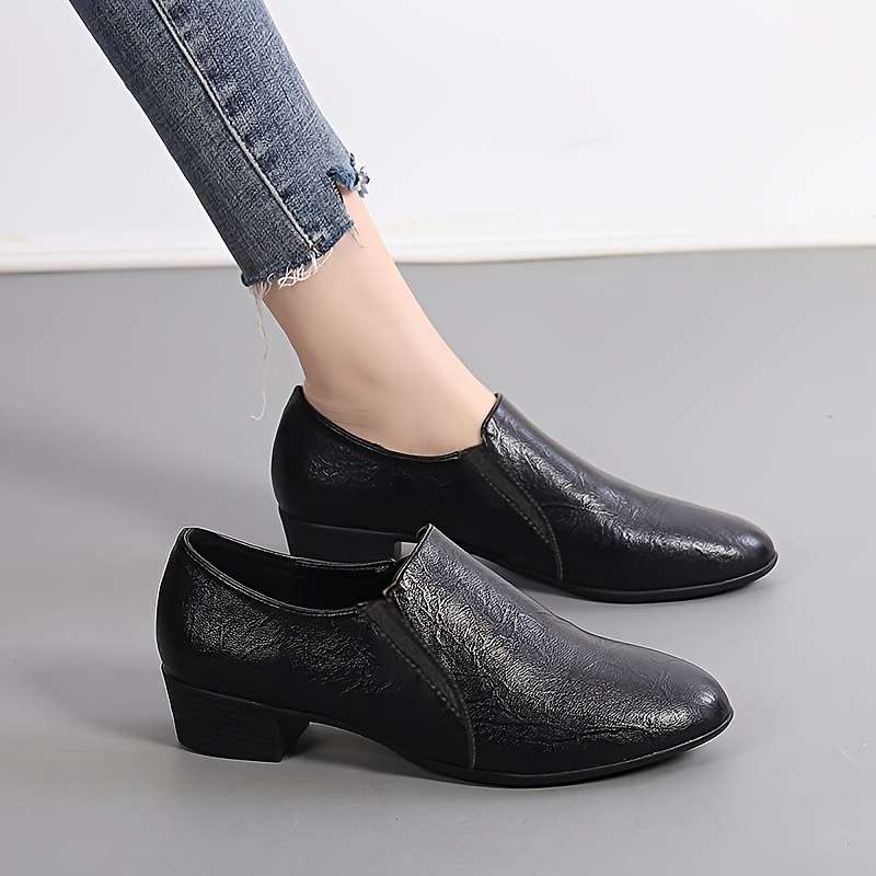Women S High Heels Color Bright Black Sizeuk 4