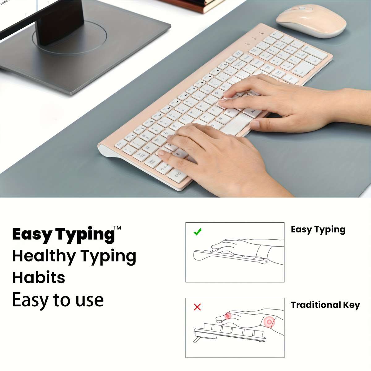CIMETECH Wireless Keyboard And Mouse Combo