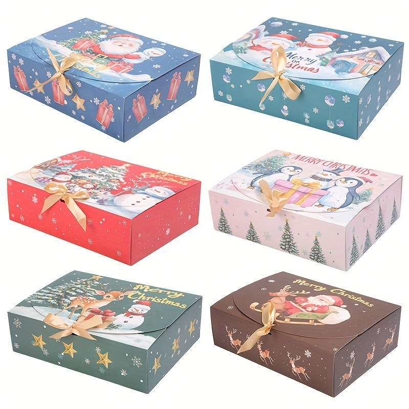 Christmas Gift Boxes Quantity 6Pcs