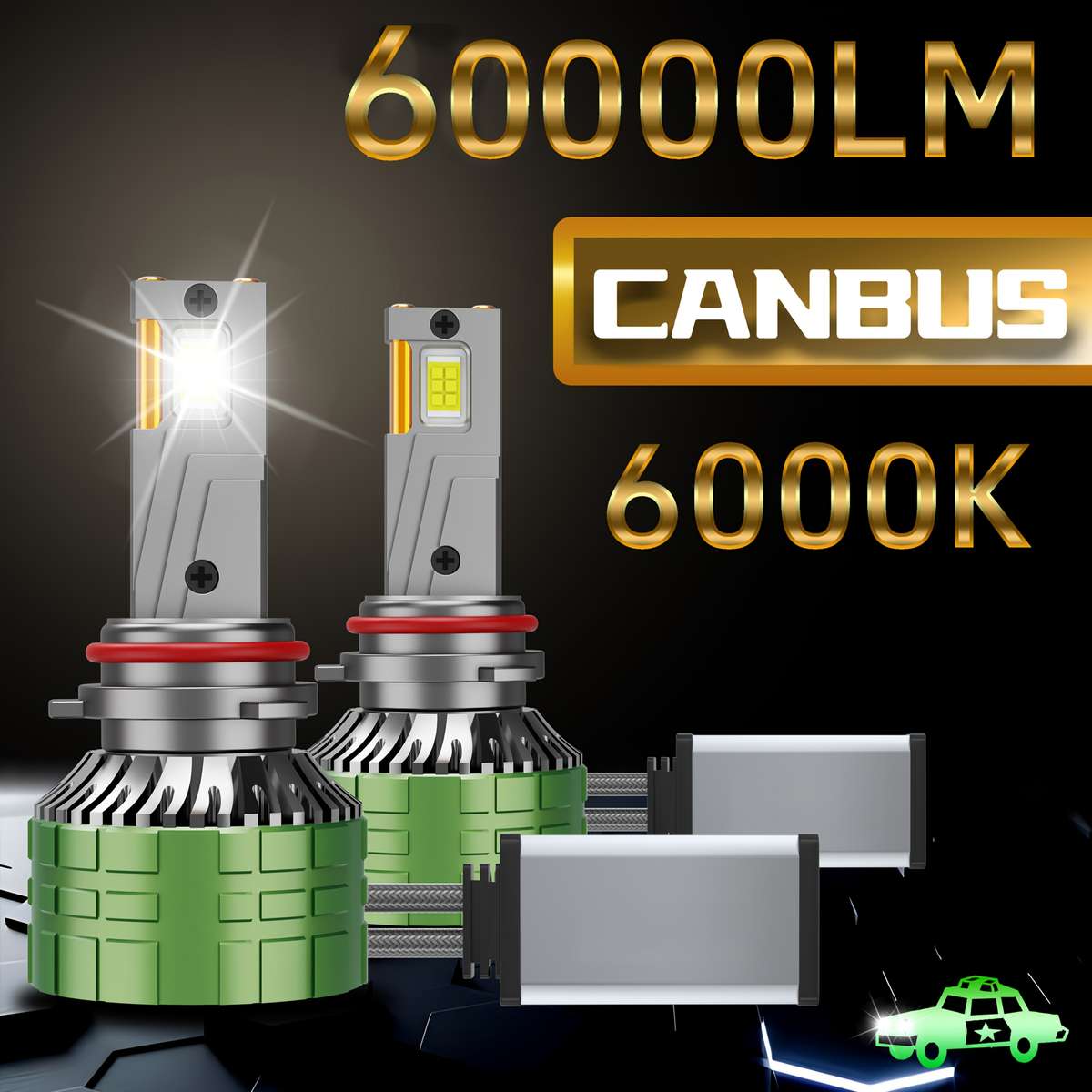 Car Lights Model 9012Hir2