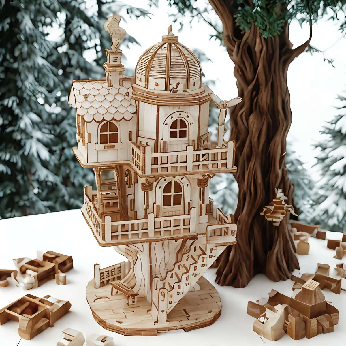 Building Toy Architectural Model Toy Set Quantity 1 Set