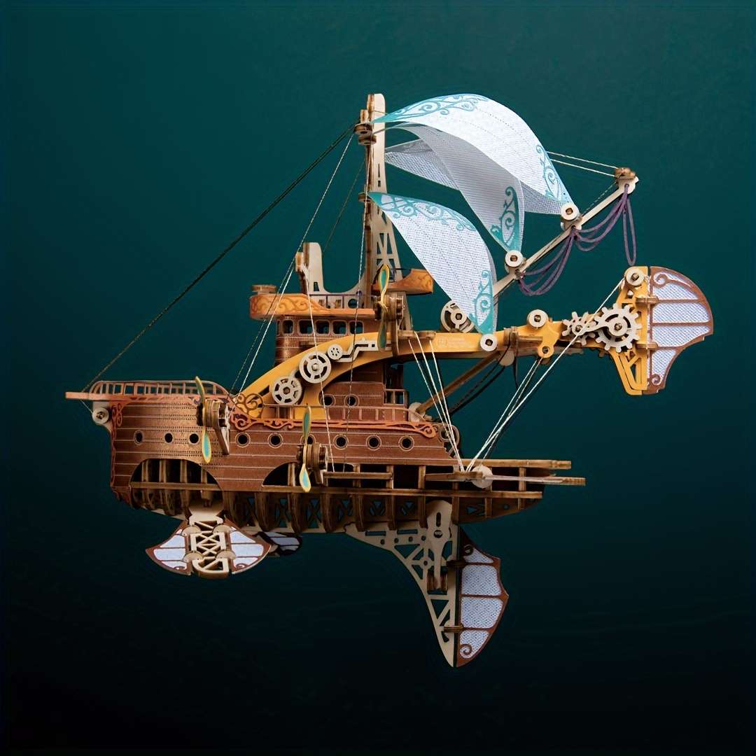 3D Jigsaw Puzzle Model Ship Model Around The World In 80 Days