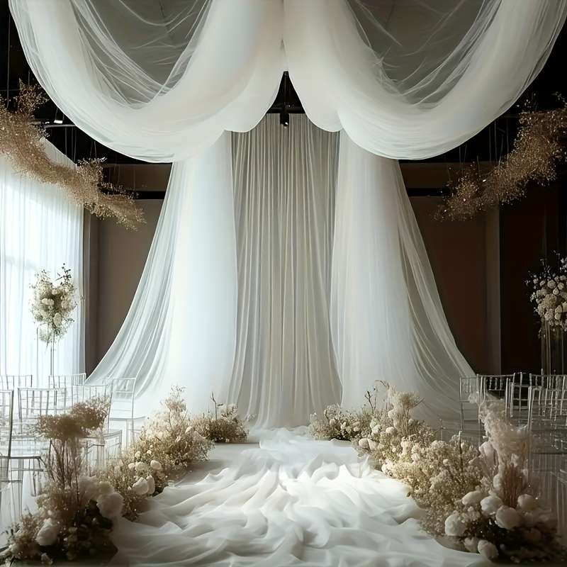 Wedding Supplies Size 18.4*2.5Ft 560.8*76.2Cm