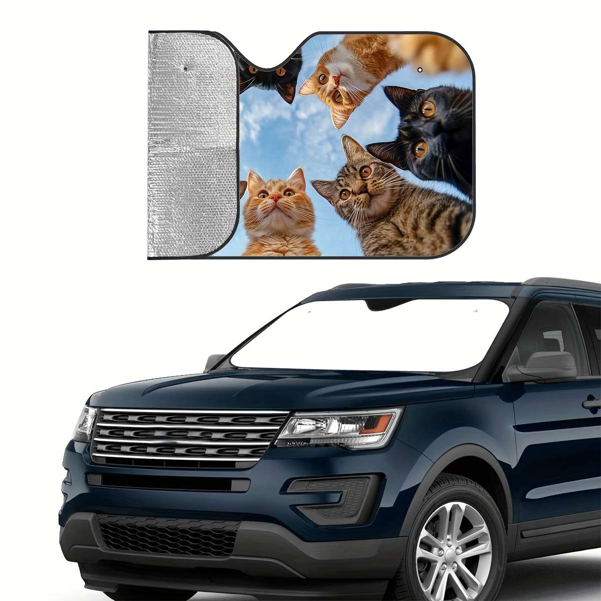 Car Sun Shades Size Size M 139.7 X75.95Cm