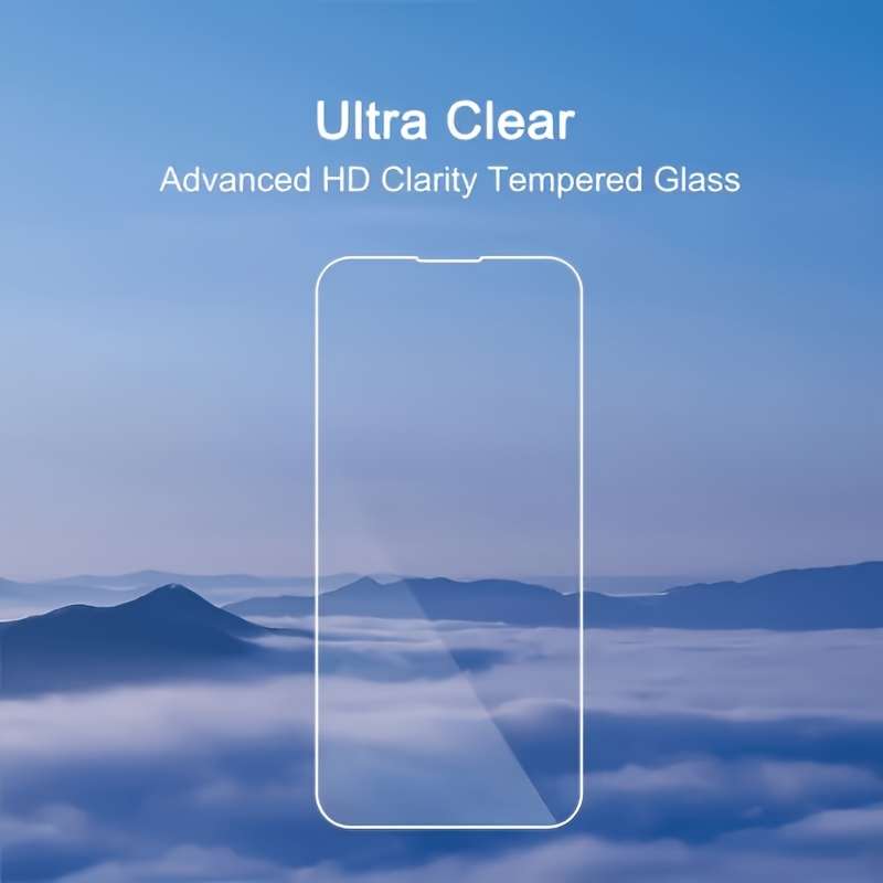 Screen Protector Color 4 Piecestransparent Compatible Model Iphone 13