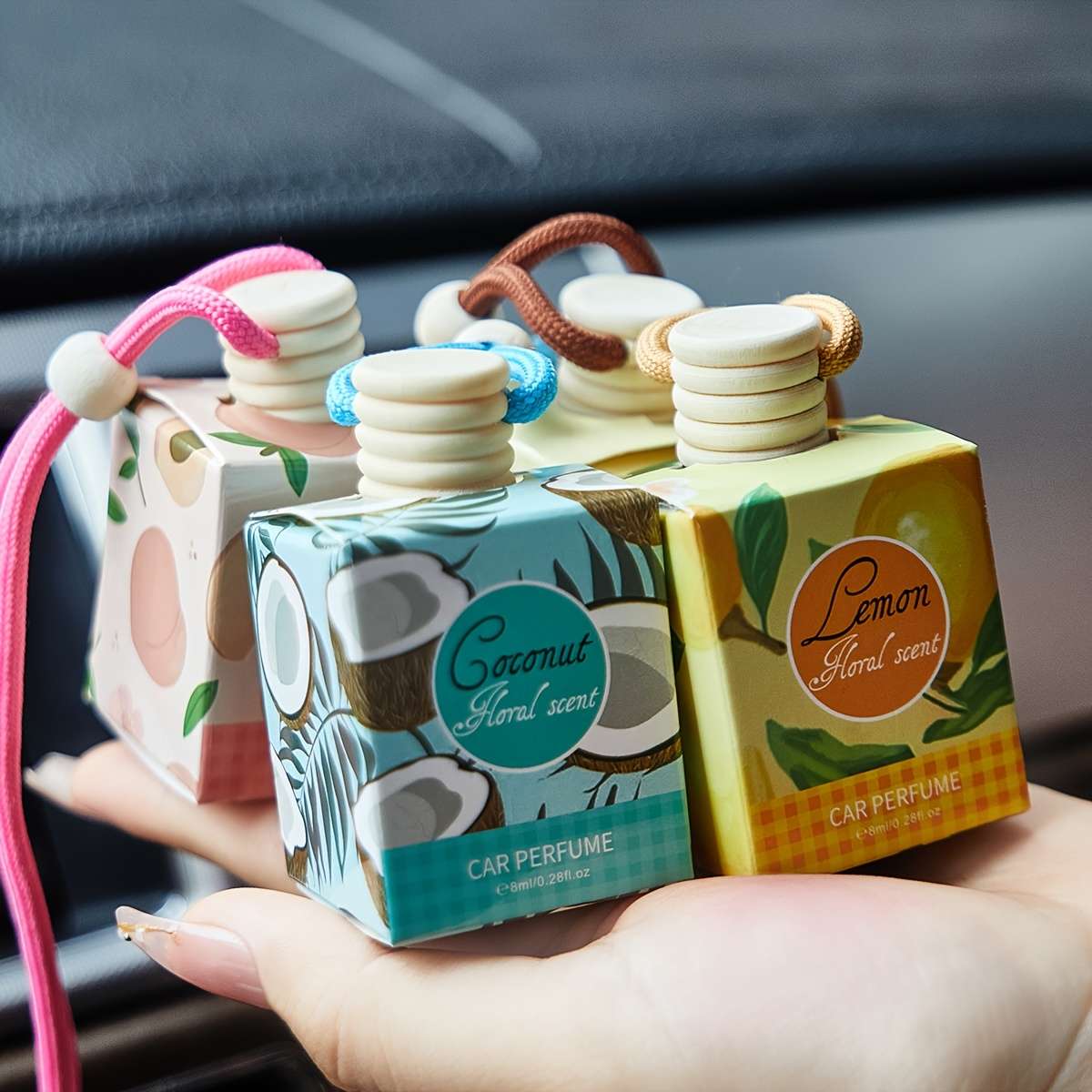 Car Aromatherapy Perfume 2Pcs
