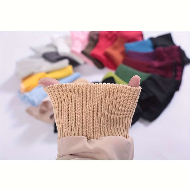Modern High-Performance Winter Elastic Thermal Sleeve Extensions Thickened