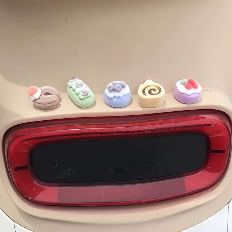 Car Interior Decor 5Pcsstyle Cake Style
