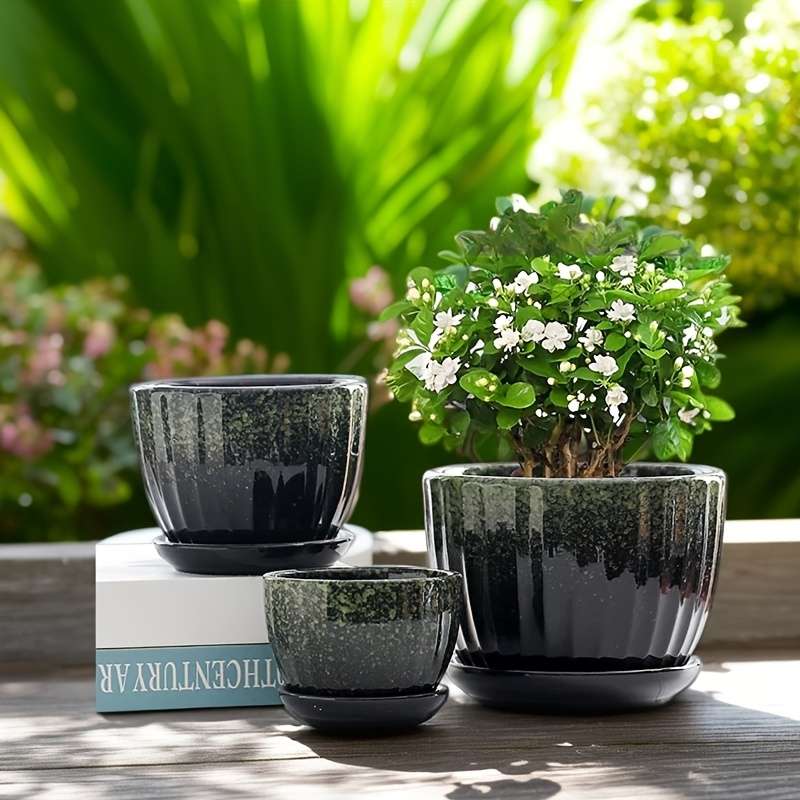 Flowerpot Color 3Pcs Flower Pots