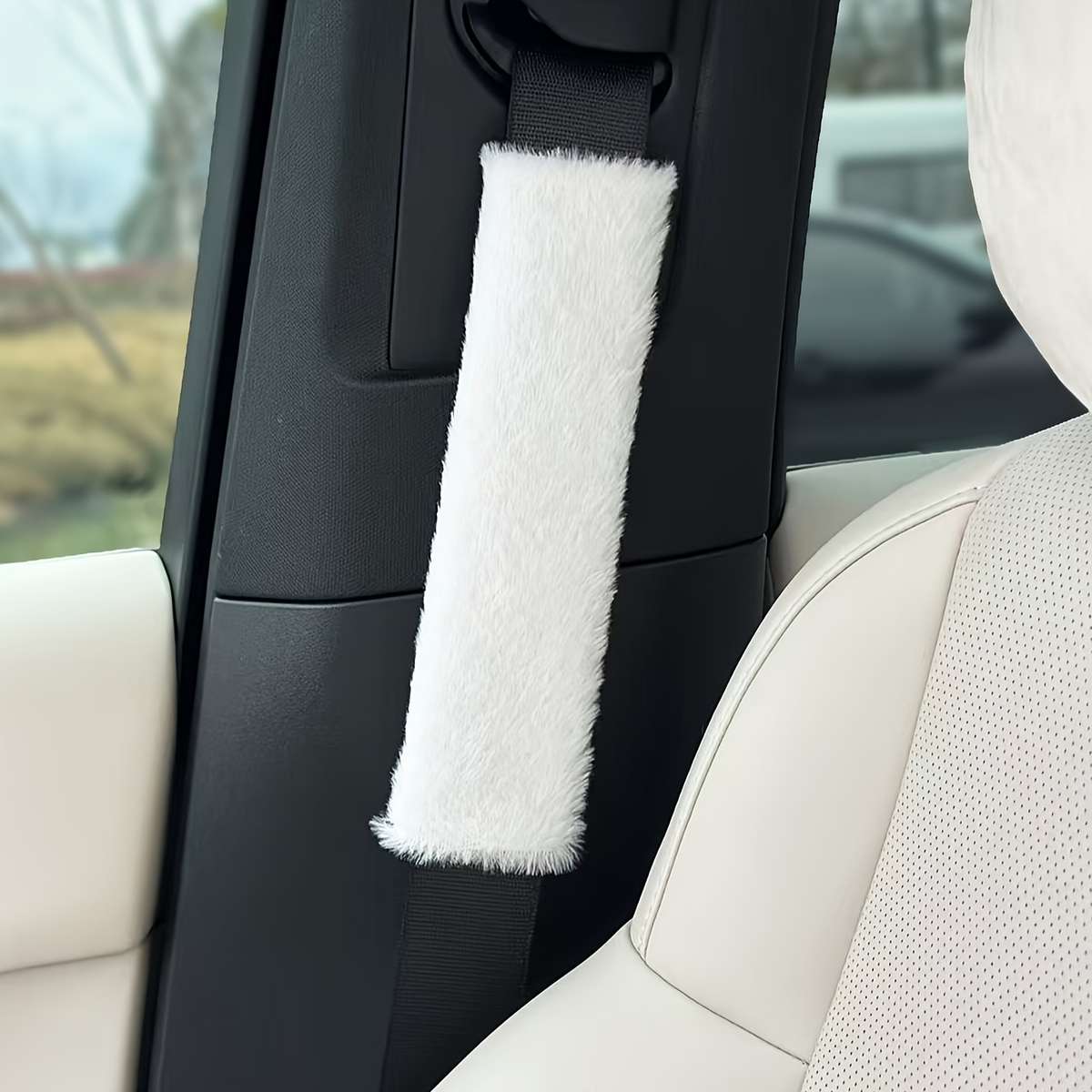 Car Seat Belt Covers Black Quantity 2Pcs