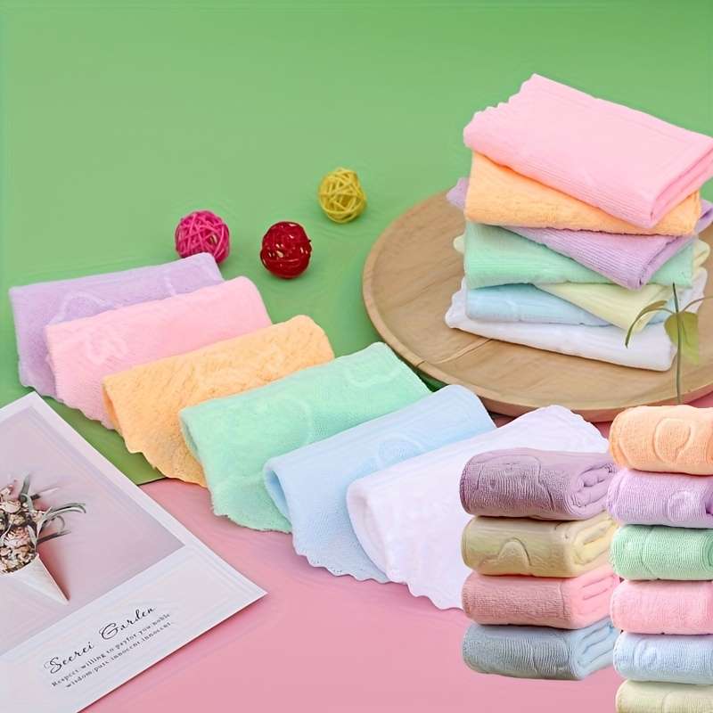 Towel Color Random Color Quantity15Pcs 5Pcs Face Towels  10Pcs Hand Towels