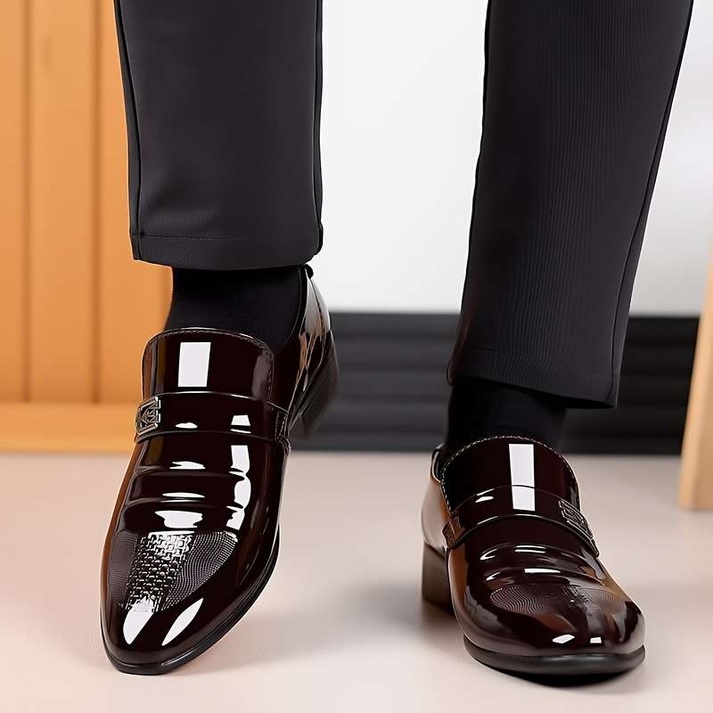 Mens Leather Shoes Color Brown Sizeuk 8