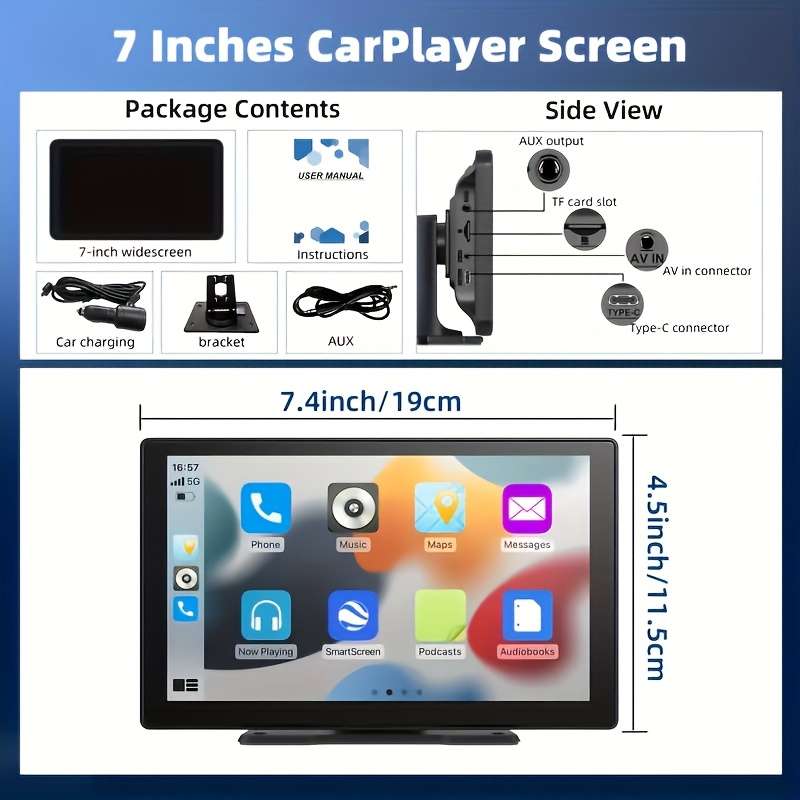 Dashcam Model 17.78Cm