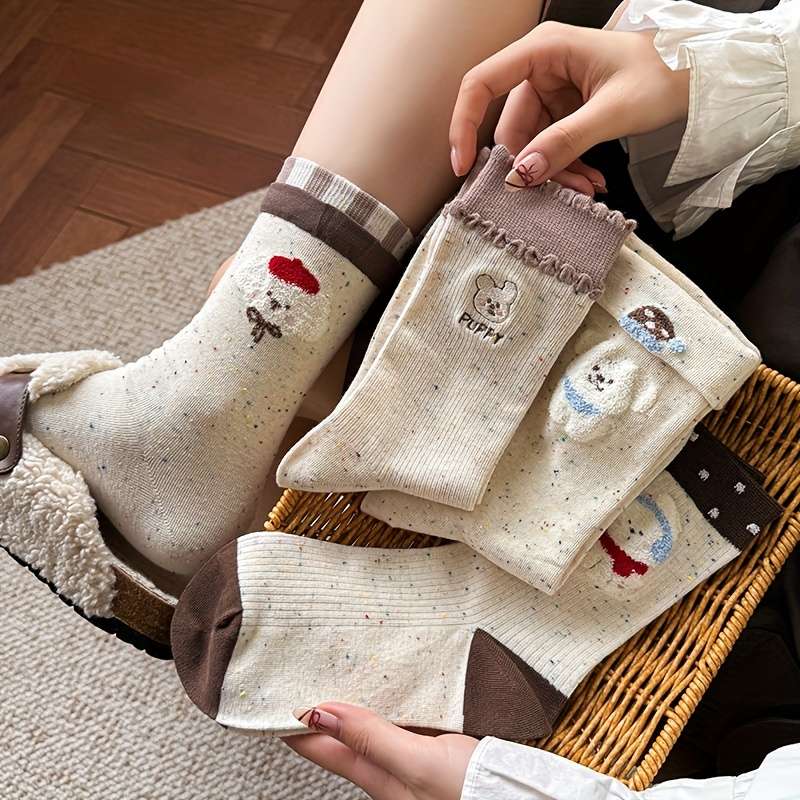 Women S Socks Color 5 Pairsmixed Colors Size Onesize