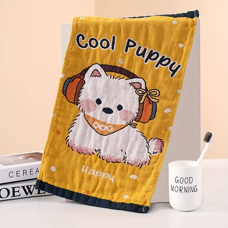 Towel Style Cute Girl Quantityrandom Color  2Pcs