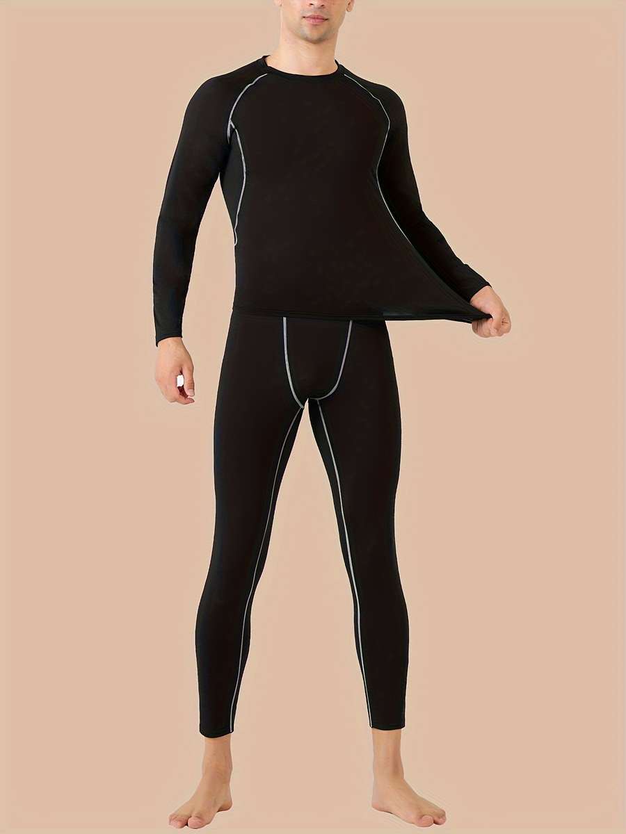 Thermal Underwear Color Black Sizexxxl