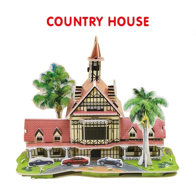 Building Toy Architectural Model Toy Set Model Jf A023