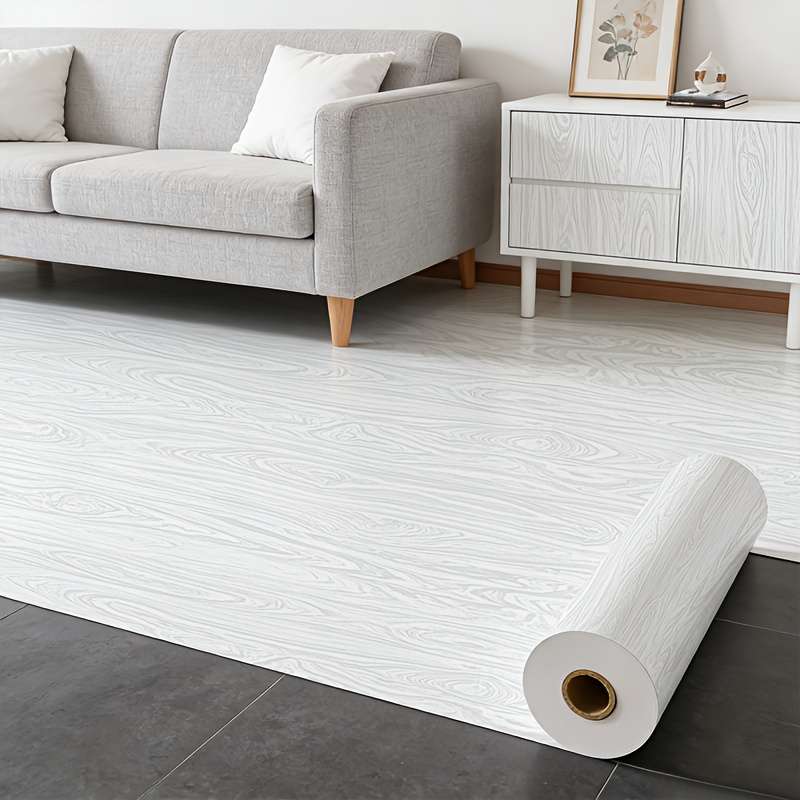 Self Adhesive Mahogany Grain Floor Sticker 60cm x 3m