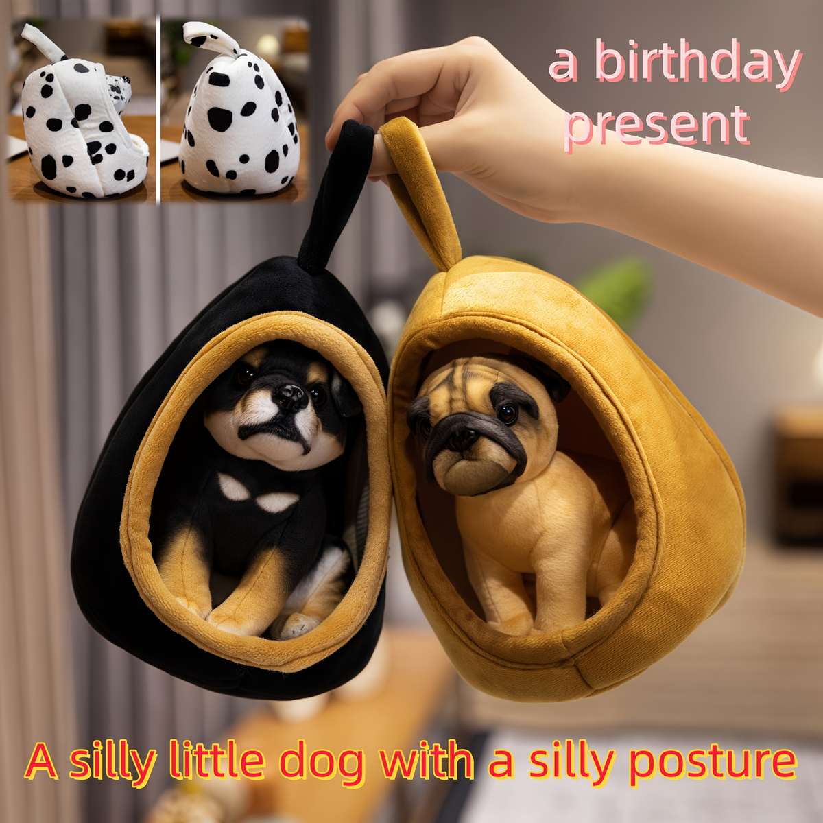 Plush Toys Items 2Pcs Husky  Add    Nest