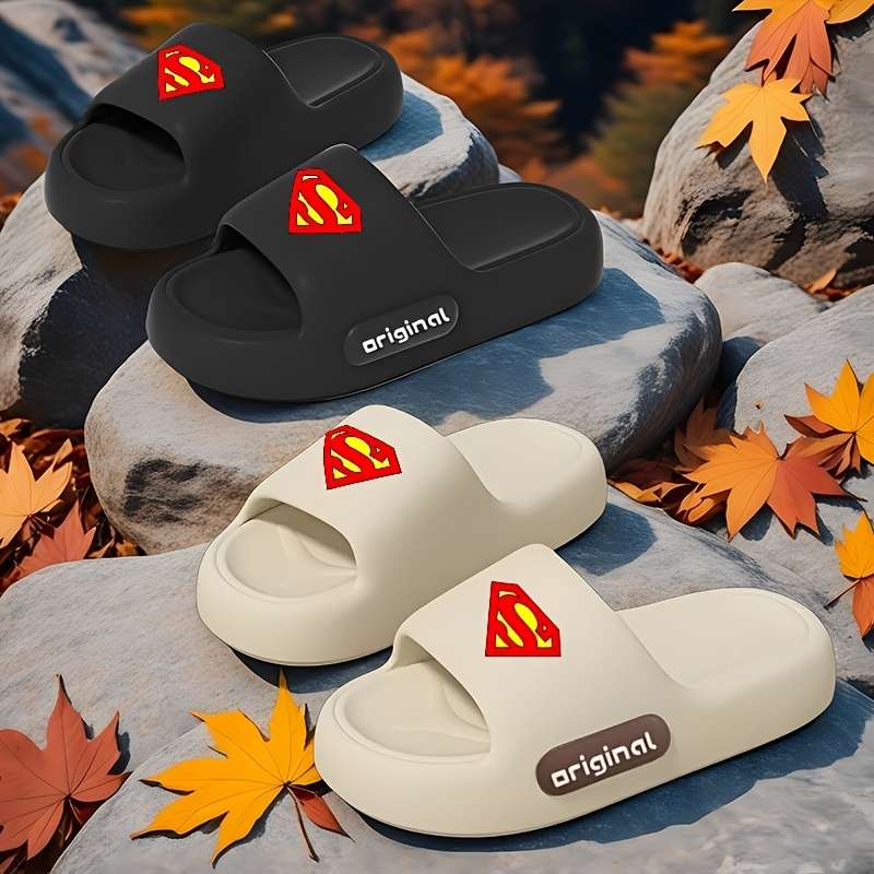 Men Slippers Summer Style White Size Uk 5.5 To 6