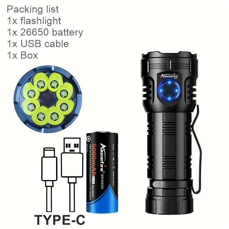 Efficient Alonefire X68S Led 6500K Xpg High Power Outdoor Reliable Solution