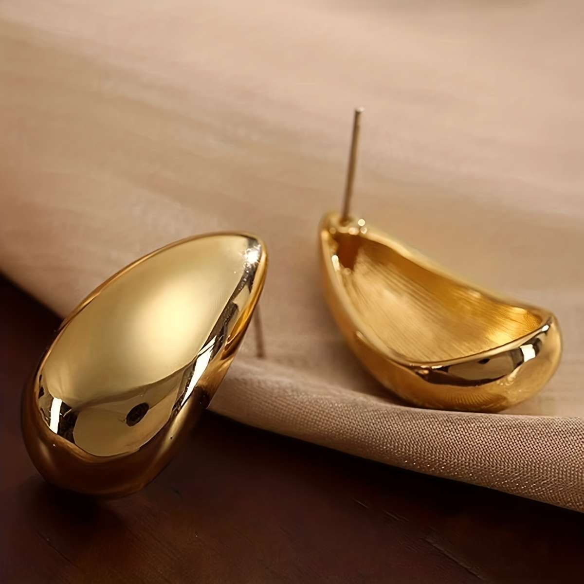Women S Earrings Color 2Pcs Silvery