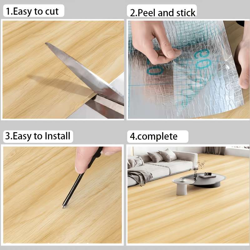 Self Adhesive Floor Stickers Af 008 1Roll* 40Cm * 3M