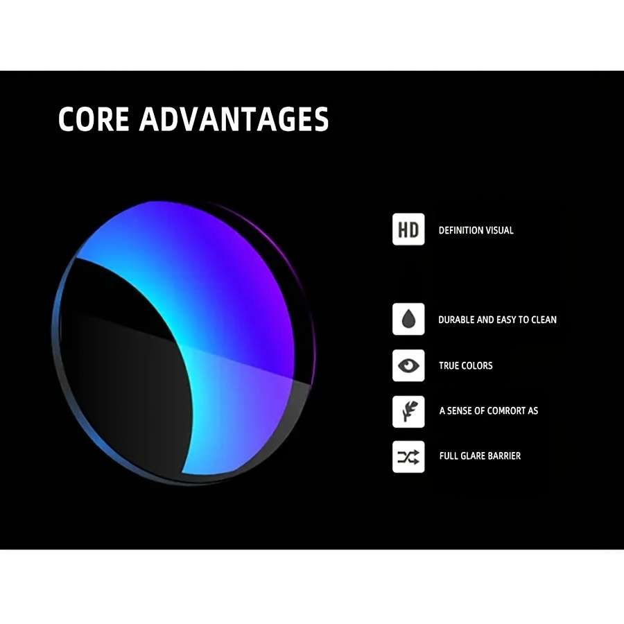 Mens Glasses Color Night Vision